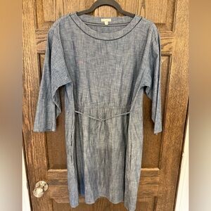 GAP Blue Chambray Dress